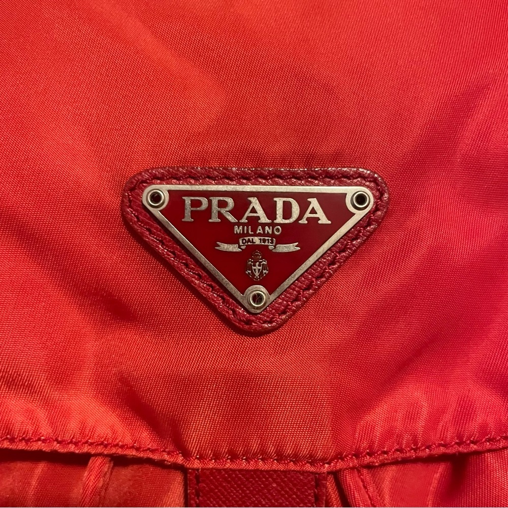 PRADA Red Backpack - Picture 3 of 13